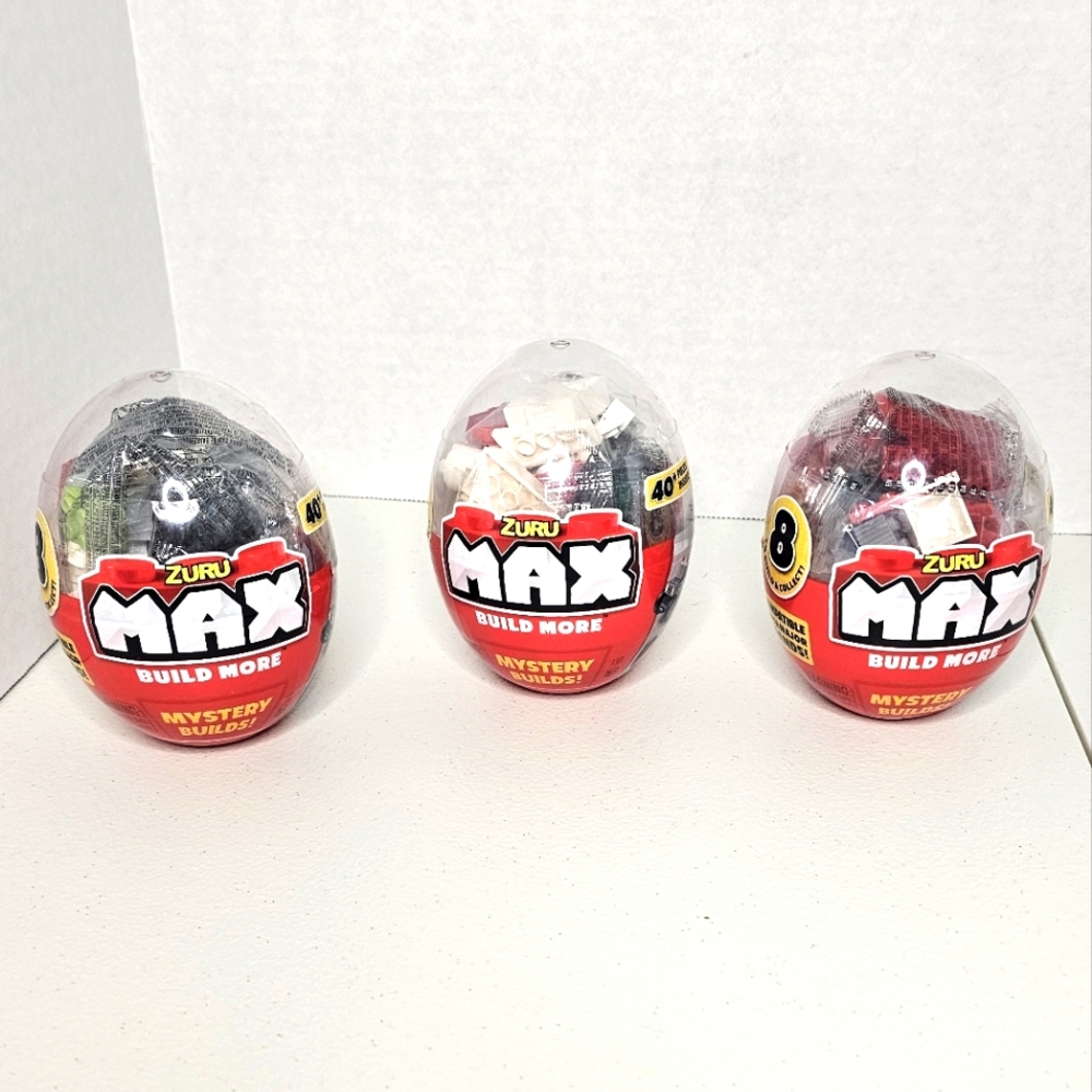 3set Zuru Max Mystery Build Building Sets